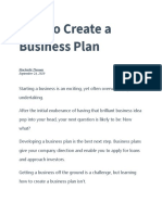 Business Plan