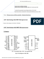 ADC Interfacing With 8085 Microprocessor