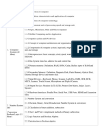 NEB Computer Syllabus