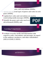 7.MIL 6. Media and Information Languages (Part 1) - Genre, Codes and Conventions