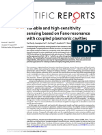 Tunable and High-Sensitivity Sensing Based On Fano