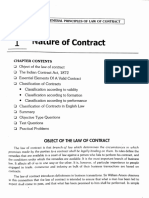 Nature of Contract