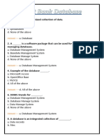 Dbms MCQ