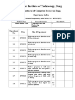 Lab Index 1