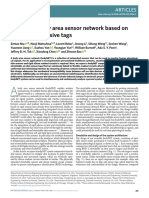 A Wireless Body Area Sensor Network Based On Stretchable Passive Tags