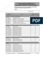 Compliance - Checklist - and - Statement - Annex - V - Part - SPA - Issue - 10 March 2022