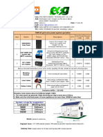 1kw To 6kw Solar Power System Quotation 2020-4-17