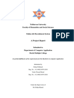 Final Report jobRecruitmentSystem