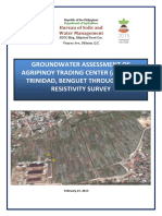 APTC La Trinidad Benguet Resistivity Report FIINAL REPORT