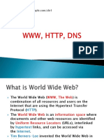 WWW HTTP DNS