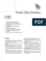 Periodic Table (Chemistry)