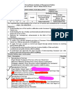 Course Outlines - Sem I - Law of Torts