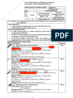 Course Outlines - Sem I - Legal Methods