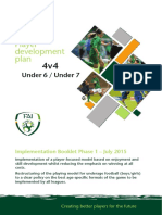 Player Development Plan: Under 6 / Under 7