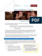 Sexual Development and Behavior in Children