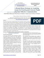 The Effect of The Round House Strategy On Acquiring Geographical Concepts For Fourth-Grade Literary Pupils and Developing Their Effective Communication