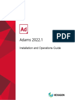 Adams 2022.1 Installation Guide