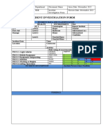 Accident Report Form