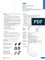 Elmeasure Earth Leakage Relay Catalog