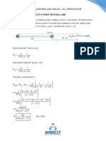 Electric Charges and Fields All Derivations