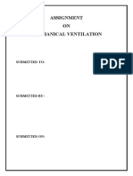 Mechanical Ventilation