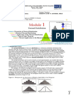 Module 1 Advance Statistics