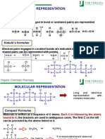 Molecular Representation: Lewis' Formulas