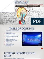 Project On Oled Technologies