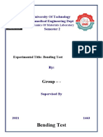 Bending Test