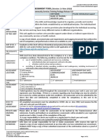 CHCCCS015 Assessment Tool V1.4 Nov 2018