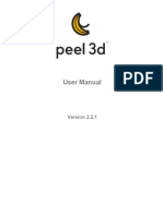 Peel 3d User Manual en