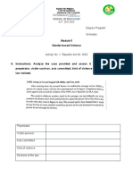 Module 5 Activity 1 and 2