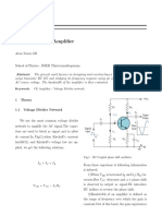 Transistor Amplifier Calc