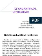 Robotics and Artificial Intelligence