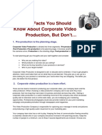 Corporate Video Production Business Plan 2