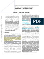 Obfuscated Gradients Give A False Sense of Security: Circumventing Defenses To Adversarial Examples