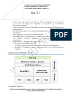 Unit 1: System On A Chip