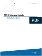 TCP/IP Interface Module: Installation Guide