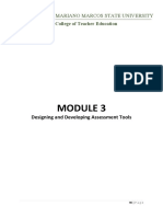 Module 3 - Designing and Developing Assessment Tools