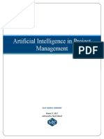 Artificial Intelligence in Project Management