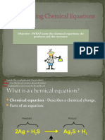 Balancing Chemical Equations