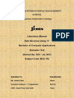 Data Structure Lab Manual-BCA152