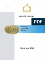 December 2022: Bank of Tanzania