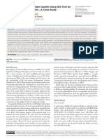 Assessment of Supply Water Quality Using GIS Tool For Selected Locations in Delhi-A Case Study