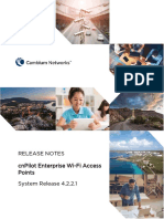 Cnpilot Enterprise Wi-Fi Access Points - Release Notes - System Release 4.2.2.1