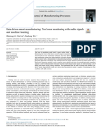 Data Driven Smart Manufacturing Tool Wear Monitoring With Audio Signals and Machine Learning