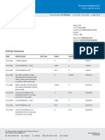 Asad Zahid: Account Statement