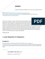 Lab2 Linear Regression