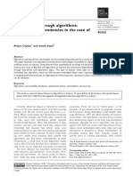 CAPLAN & Boyd - 2018 - Isomorphism Through Algorithms Facebook Case