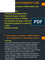 Motion in A Straight Line CH3